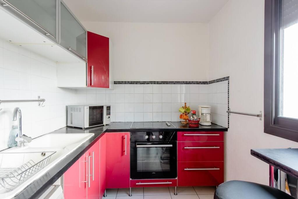 Park & Suites -Wifi-Netflix-Vue Marseille Exteriör bild